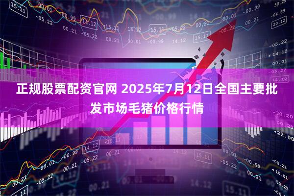 正规股票配资官网 2025年7月12日全国主要批发市场毛猪价格行情